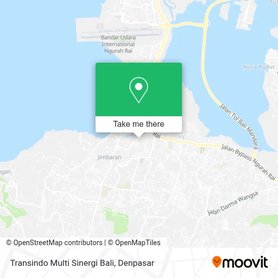 Transindo Multi Sinergi Bali map