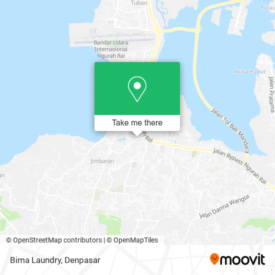 Bima Laundry map