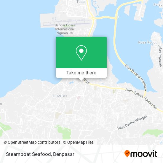 Steamboat Seafood map