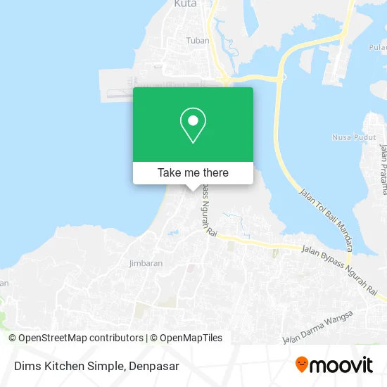 Dims Kitchen Simple map