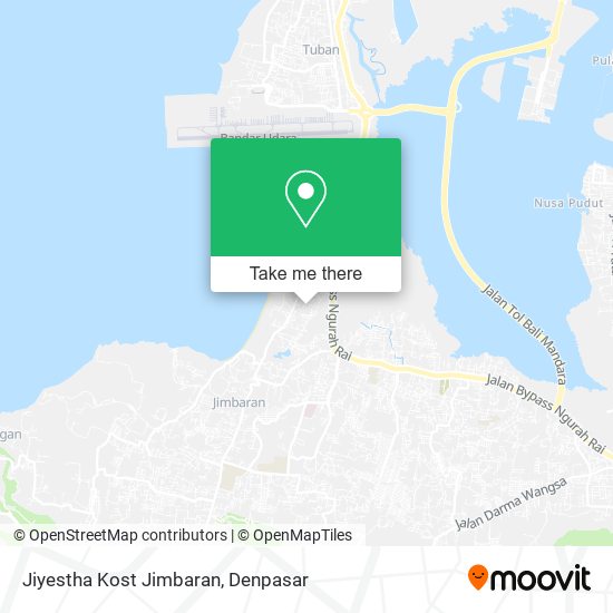 Jiyestha Kost Jimbaran map