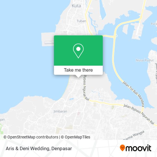 Aris & Deni Wedding map