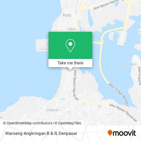 Waroeng Angkringan B & R map