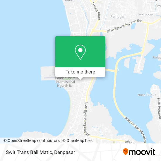 Swit Trans Bali Matic map