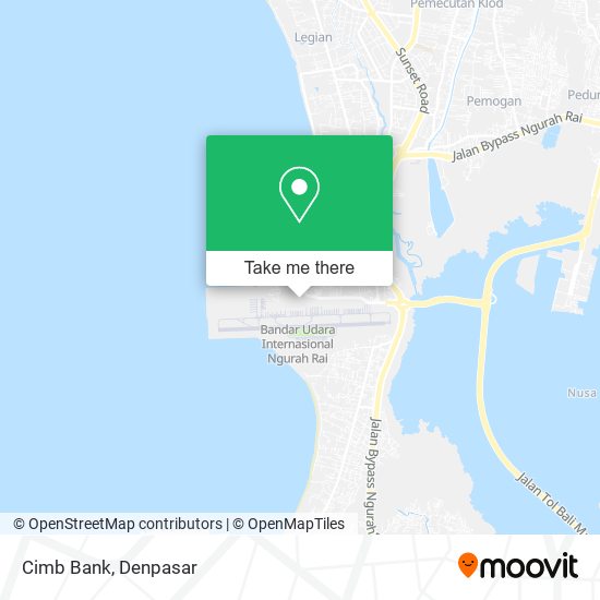 Cimb Bank map