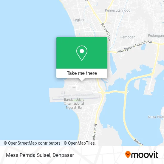 Mess Pemda Sulsel map