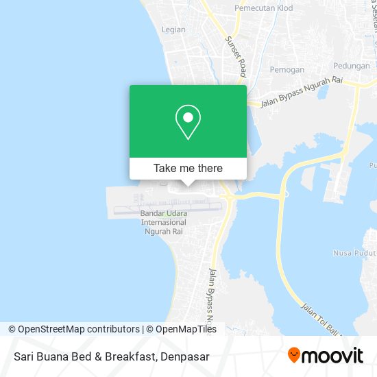 Sari Buana Bed & Breakfast map
