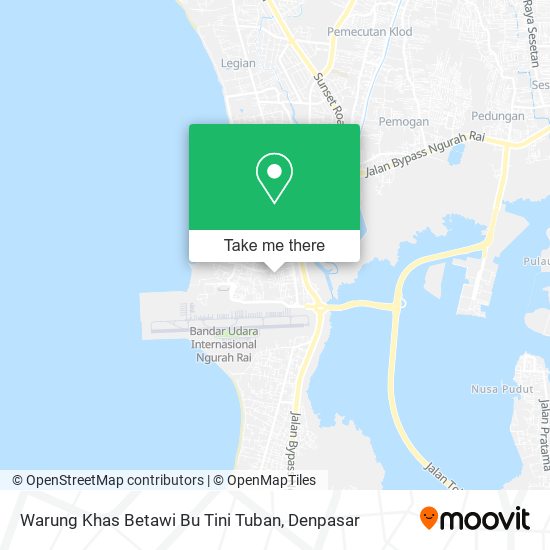 Warung Khas Betawi Bu Tini Tuban map