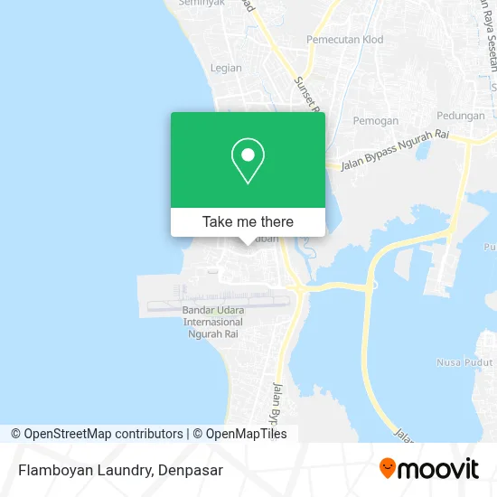 Flamboyan Laundry map