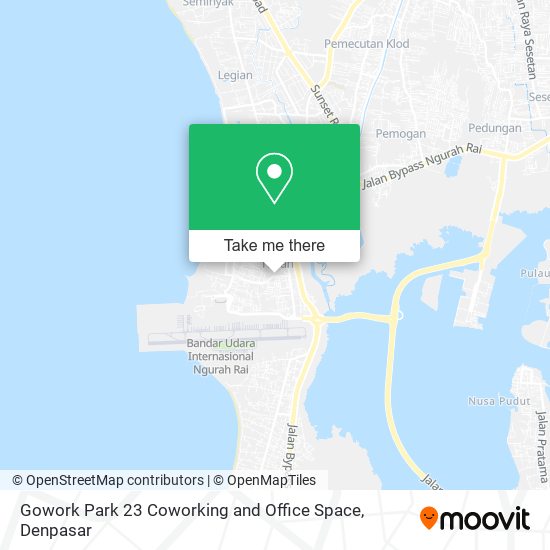 Gowork Park 23 Coworking and Office Space map