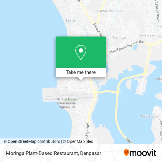 Moringa Plant-Based Restaurant map