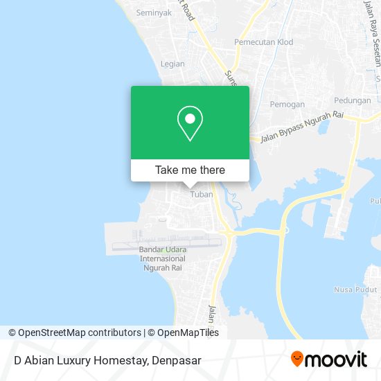D Abian Luxury Homestay map