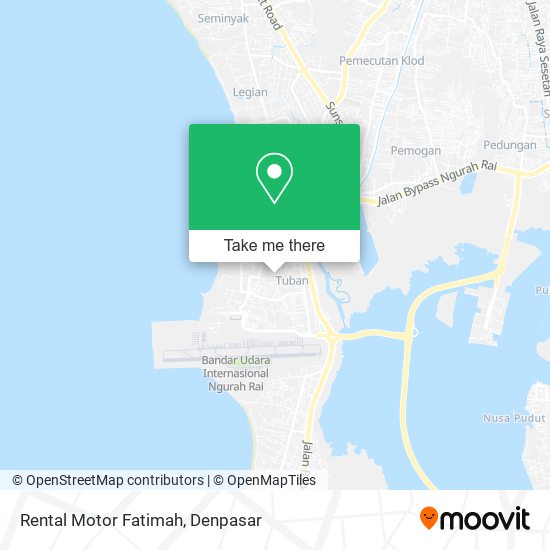 Rental Motor Fatimah map