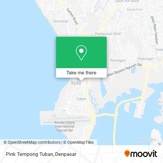 Pink Tempong Tuban map