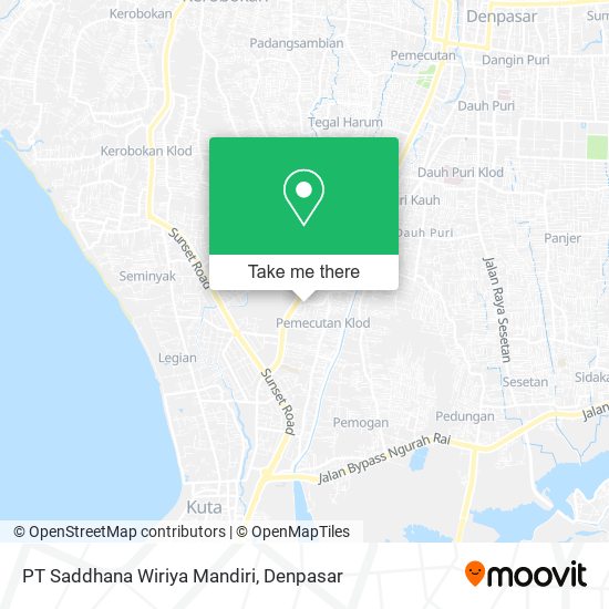 PT Saddhana Wiriya Mandiri map
