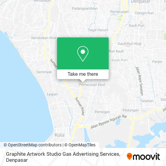 Graphite Artwork Studio Gas Advertising Services map