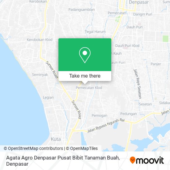 Agata Agro Denpasar Pusat Bibit Tanaman Buah map