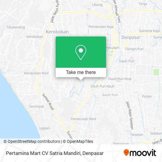 Pertamina Mart CV Satria Mandiri map