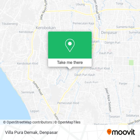 Villa Pura Demak map