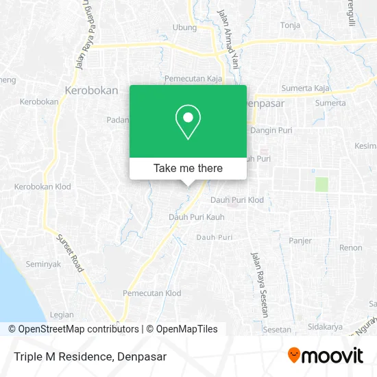 Triple M Residence map