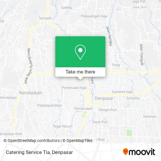 Catering Service Tia map