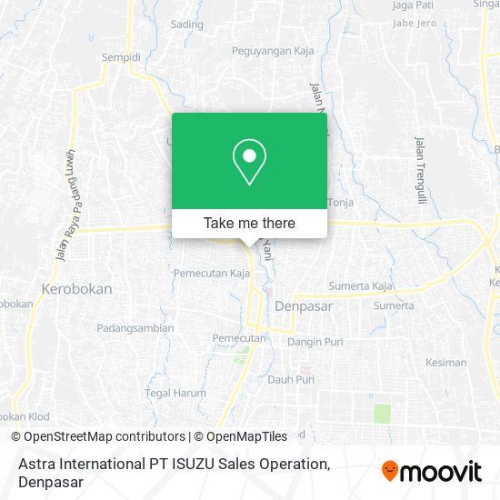 Astra International PT ISUZU Sales Operation map