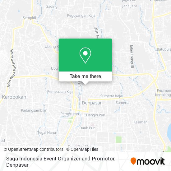 Saga Indonesia Event Organizer and Promotor map