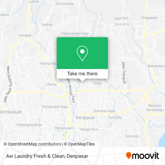 Aw Laundry Fresh & Clean map