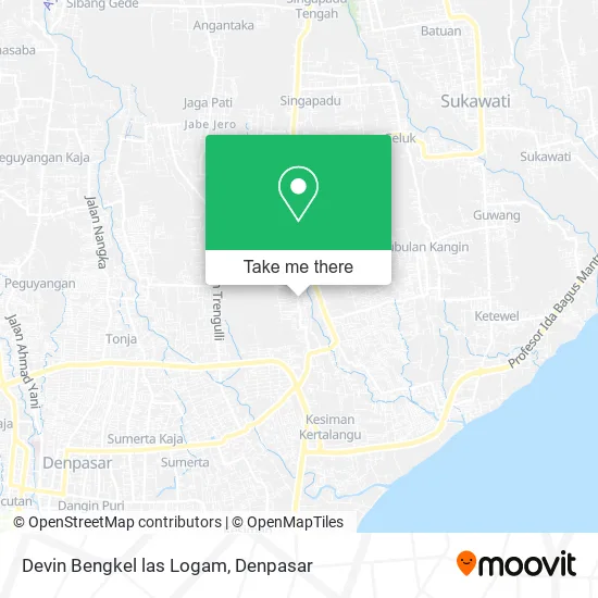 Devin Bengkel las Logam map