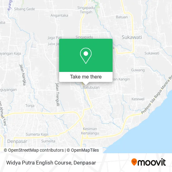 Widya Putra English Course map