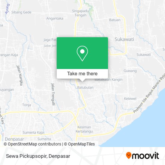 Sewa Pickupsopir map