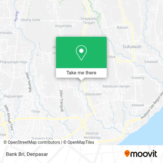 Bank Bri map