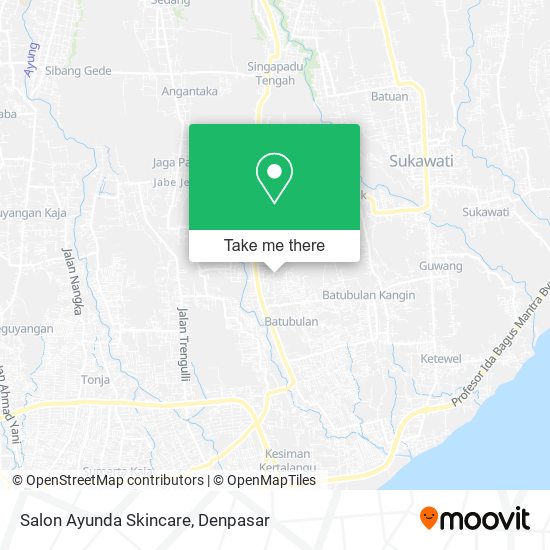 Salon Ayunda Skincare map