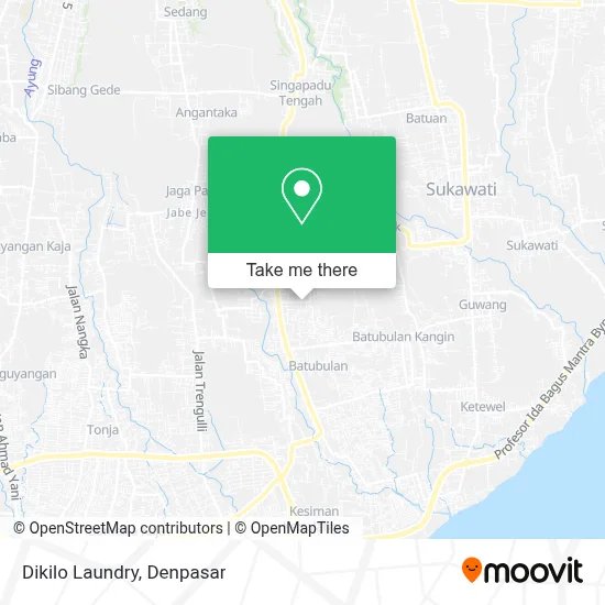 Dikilo Laundry map