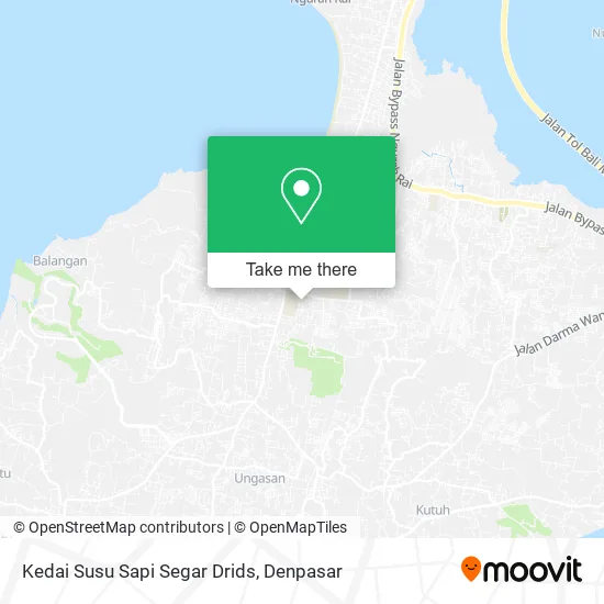 Kedai Susu Sapi Segar Drids map