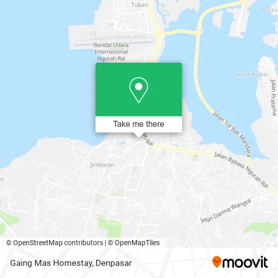 Gaing Mas Homestay map