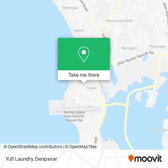 Kdl Laundry map