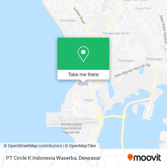 PT Circle K Indonesia Waserba map