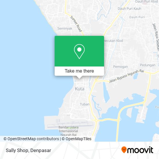 Sally Shop map