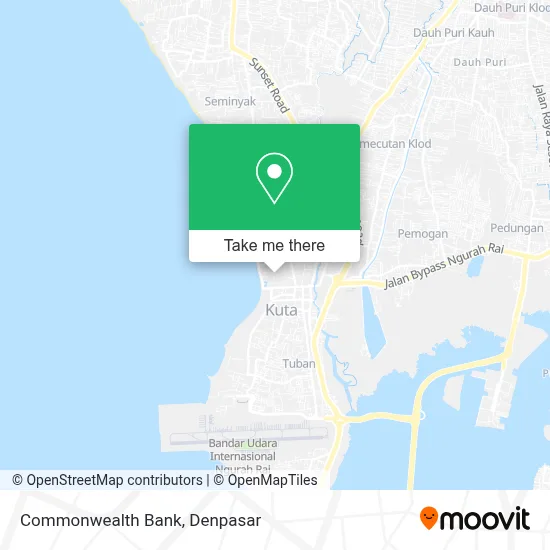 Commonwealth Bank map