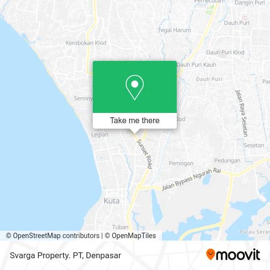 Svarga Property. PT map