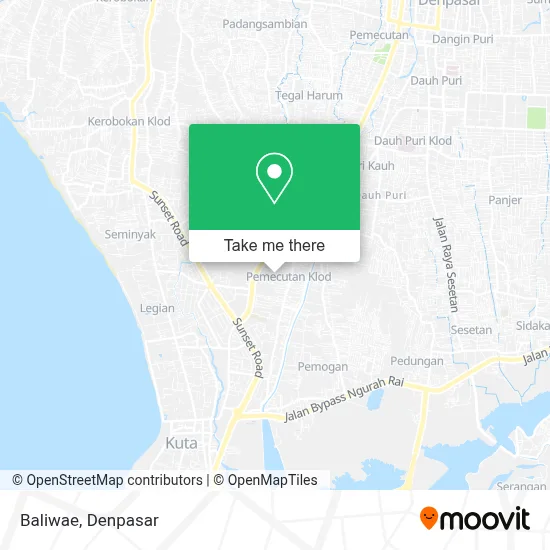 Baliwae map