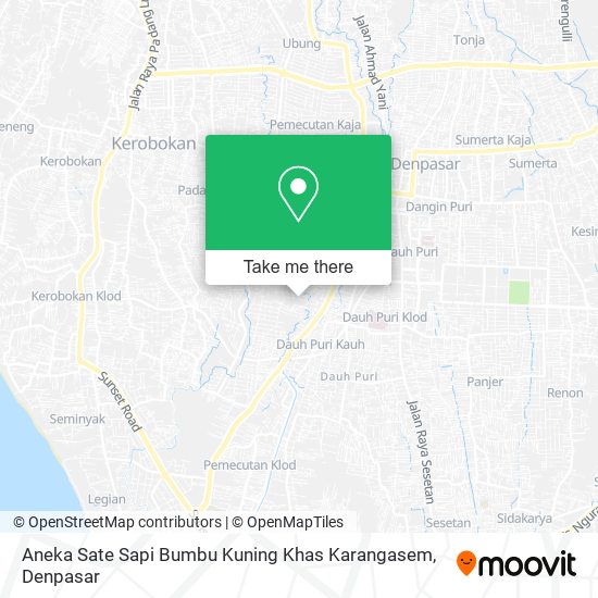 Aneka Sate Sapi Bumbu Kuning Khas Karangasem map