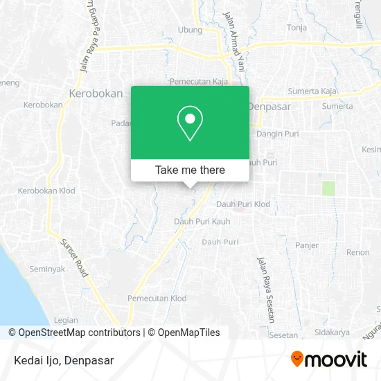 Kedai Ijo map