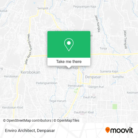 Enviro Architect map