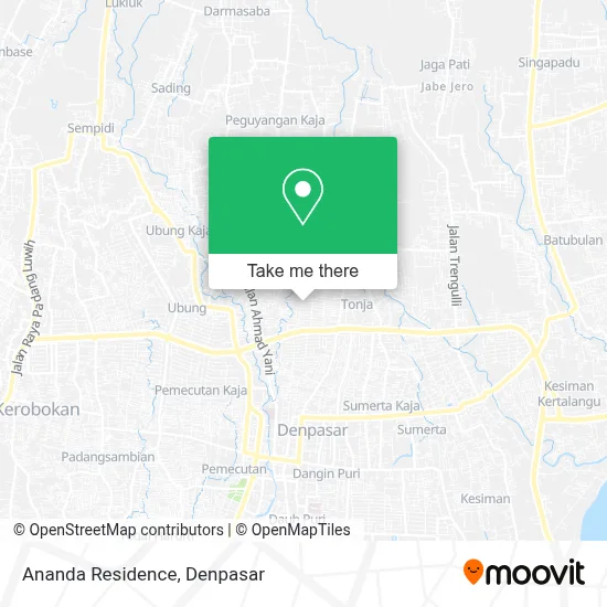 Ananda Residence map