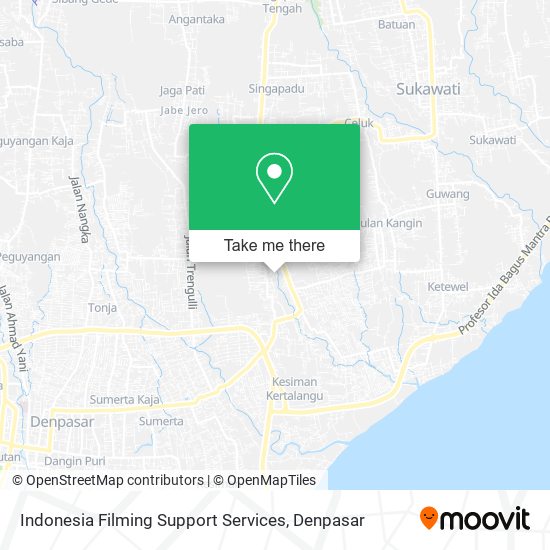 Indonesia Filming Support Services map
