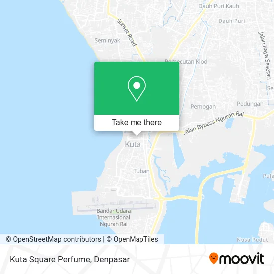 Kuta Square Perfume map