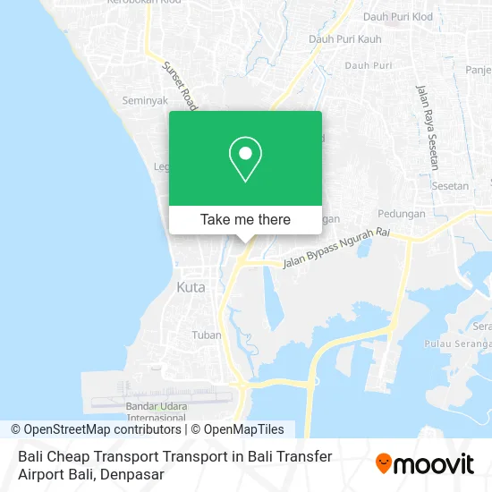 Bali Cheap Transport Transport in Bali Transfer Airport Bali map