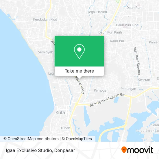 Igaa Exclusive Studio map